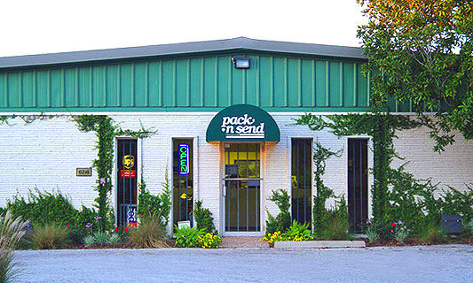 Pack-n-Send headquarters in Houston, TX